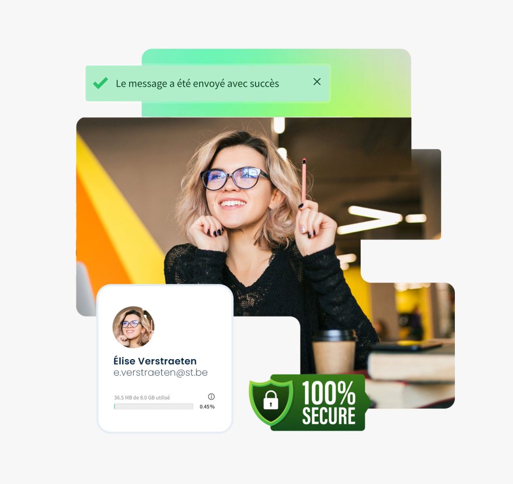 Sécurité et fiabilité de la solution email pour entreprises belges